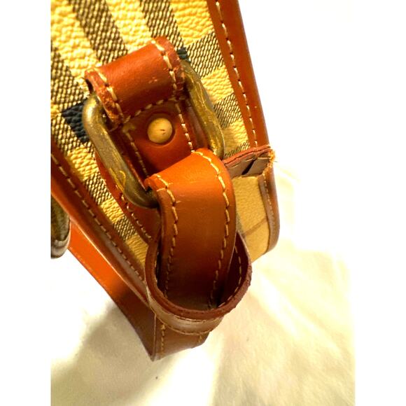 Vintage Burberry Authentic Crossbody Bag Purse - Picture 11 of 13